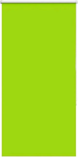 vidaXL Verdunkelungsrollo aus Polyester in Grün, B: 70 cm, H: 130 cm - Bild 1