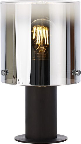 Brilliant Tischleuchte Beth aus Rauchglas in Grau, E27, Höhe: 260 cm - Bild 1