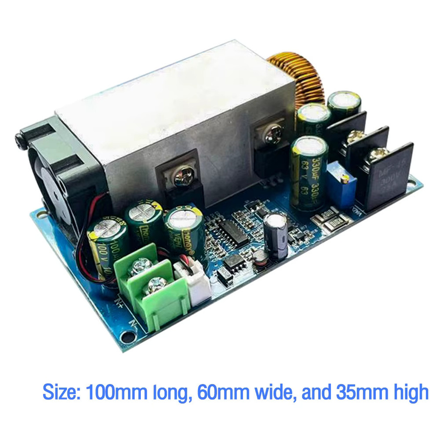 Aideepen DC-DC 600W Step-Down-Modul Buck-Konverter, Einstellbares Netzteilmodul DC12-75V mit Konstantspannung und Konstantstrom, Buck-Regler 1-25A - Bild 3