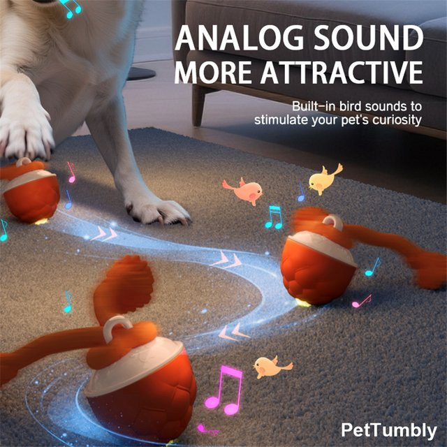 PetTumbly Intelligenter elektrischer Hundeball, mit Ton, autonomer Betrieb - Bild 1