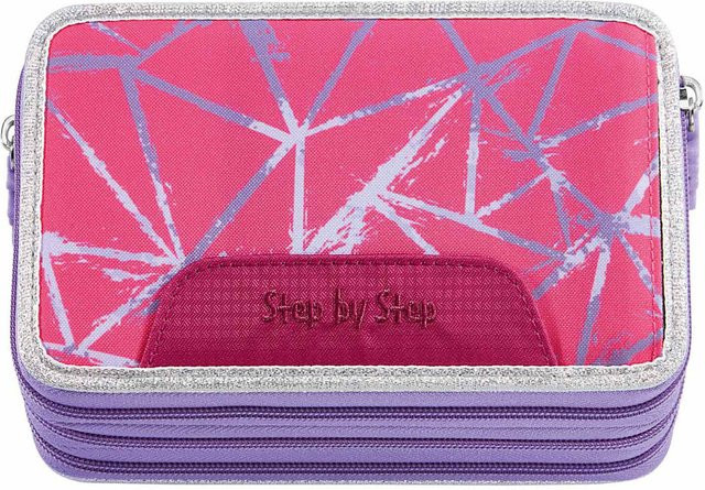 Step by Step XXL-Mäppchen Star Stella mit drei Fächern in Pink - Bild 1