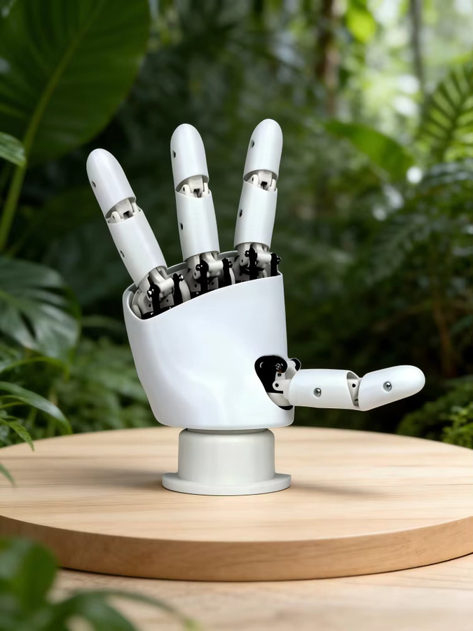 AmazingHand Open-Source Programmierbares Roboterhand-Kit, Weiß - Bild 3