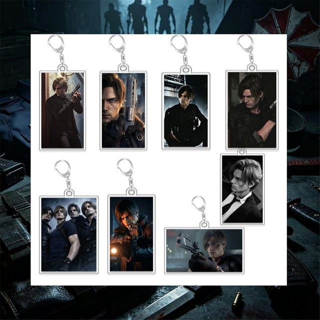 Bandai Resident Evil Schlüsselanhänger Leon S. Kennedy, Acryl - Bild 1