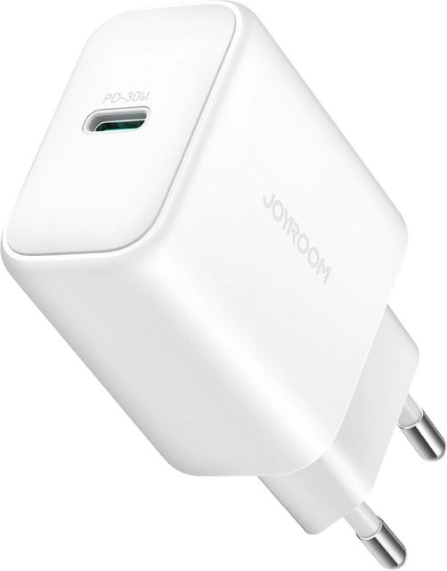 Joyroom Netzladegerät JR-TCF24 mit 30W und 3A, 1 x USB-C, Weiß - Bild 1