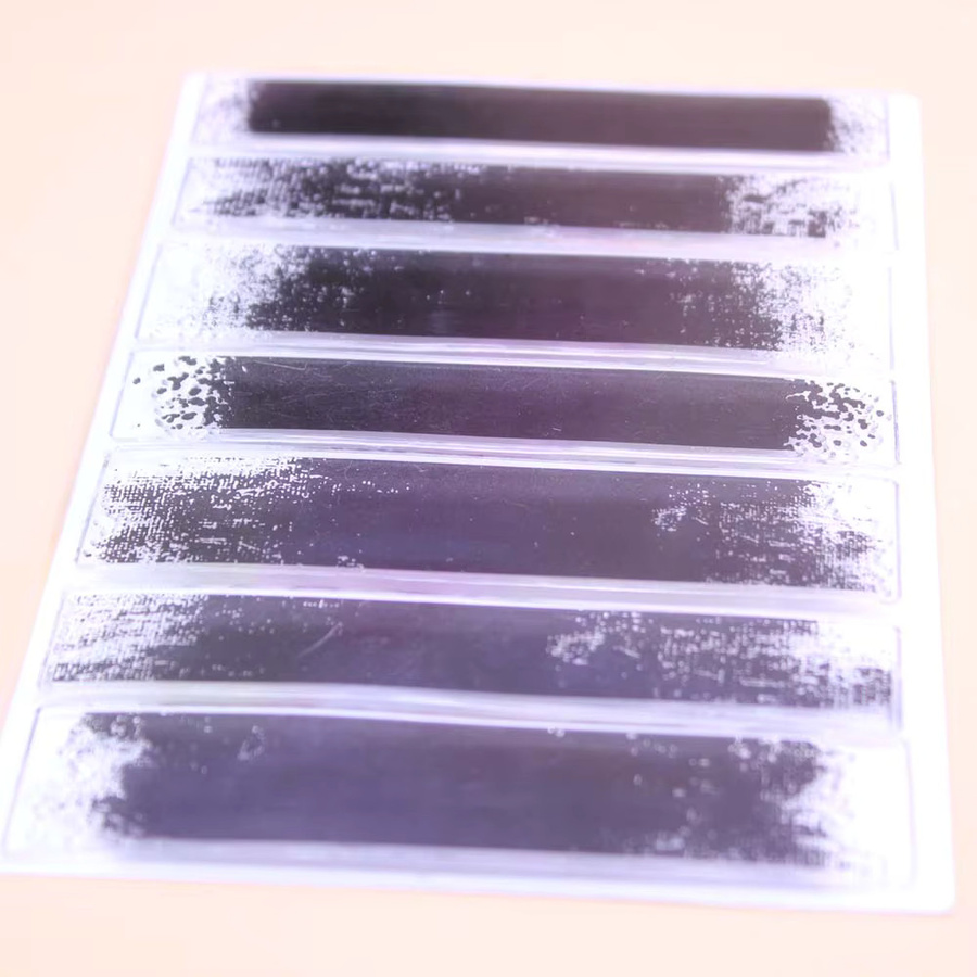 Alinacutle Silikonstempel Graffiti Stripe für Scrapbooking und DIY Bastelarbeiten, transparent - Bild 2