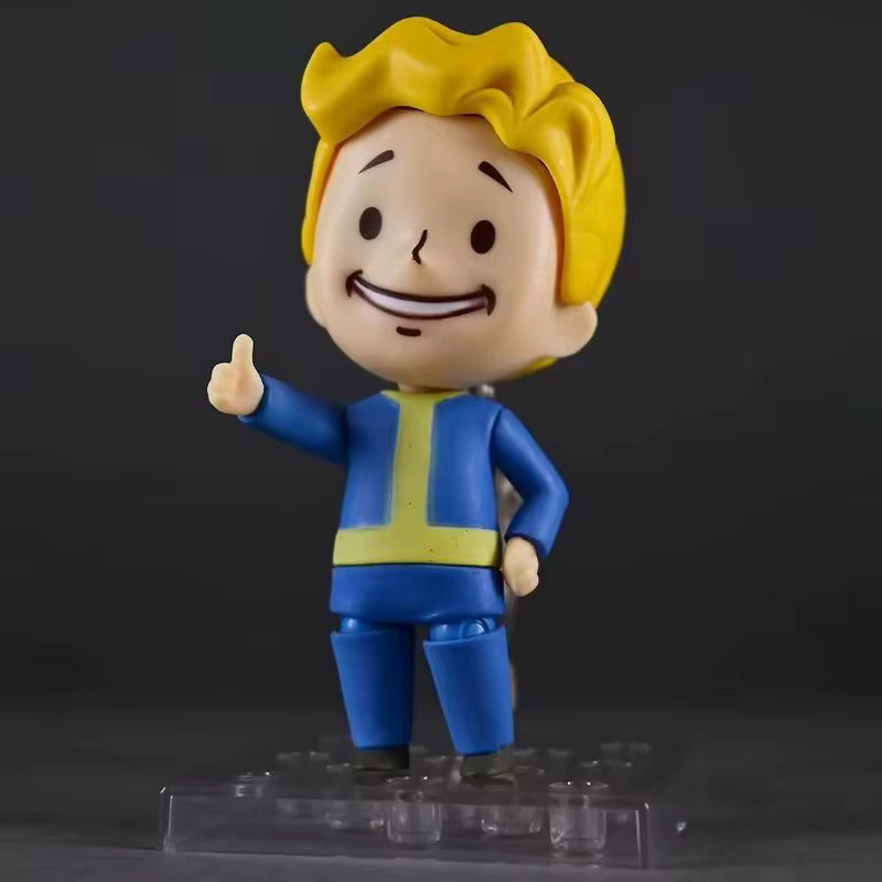 Bandai Fallout Pip Boy Actionfigur, Q-Version, mit wechselbarem Gesicht - Bild 3