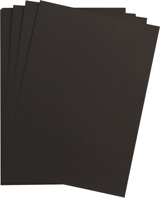 Clairefontaine Fotokarton A4 Schwarz 25 Bögen - Bild 1