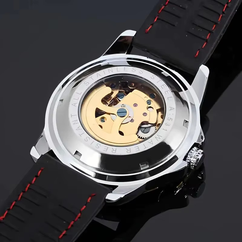 FORSINING Armbanduhr, mechanisch, Skelett-Design, Herren - Bild 2
