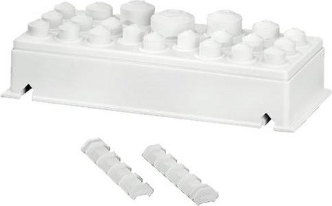 Hensel Anbauflansch FP FG 222 aus Kunststoff in Weiß - Bild 1
