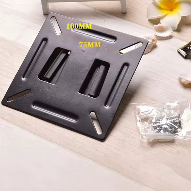 VIKEFON TV-Wandhalterung für 12–24 Zoll LCD-LED-Monitore und Fernseher in Schwarz - Bild 2