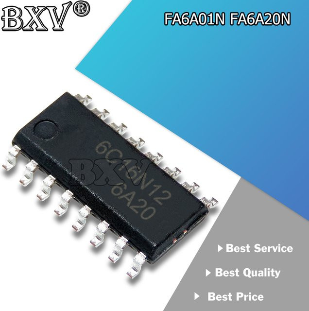 BXV SOP IC Chipsatz in Schwarz, 5er-Set - Bild 1