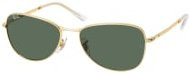 Ray-Ban RB 3733 Sonnenbrille Aviator, Metall, Gold, Green, Unisex - Bild 1
