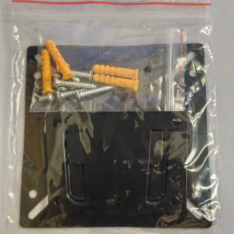 Wandhalterung für TV, LCD LED Monitor und Flachbildschirm in Schwarz, passend für VESA 75 und 100, für Bildschirme von 12 bis 24 Zoll - Bild 3