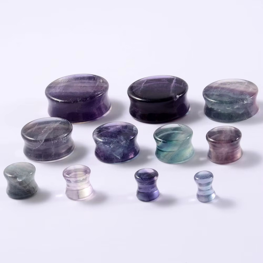 Ohrstecker Fluorit, Bunt, Unisex - Bild 3