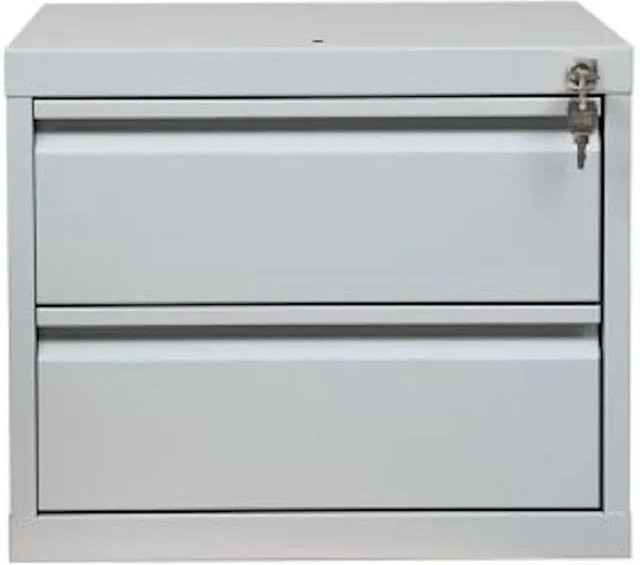 PROREGAL Unterbaucontainer Sparrow für Werkbank Cricket mit 2 Schubladen, Grau, H: 38 cm, B: 46 cm, T: 55 cm - Bild 1