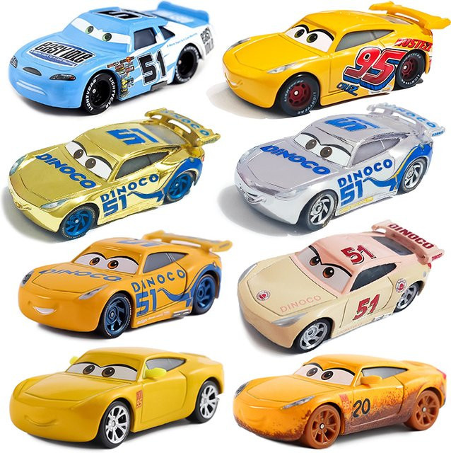 TAKARA TOMY Disney Cruze Ramirez Rennwagen, Modell, 1:55, Metall - Bild 1