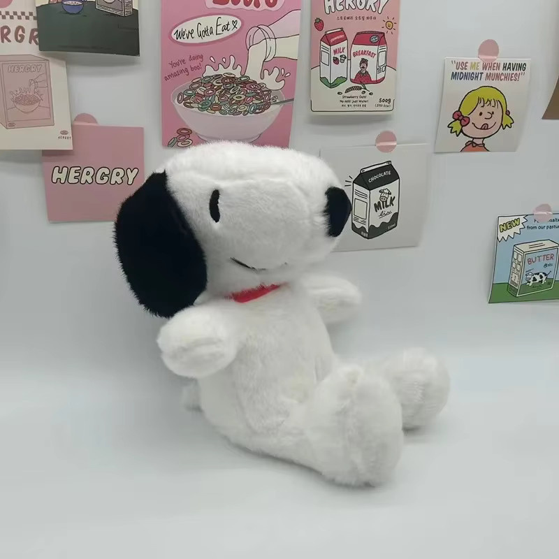 Bandai Snoopy Plüschtier Kissen, 27cm, Weiß - Bild 4