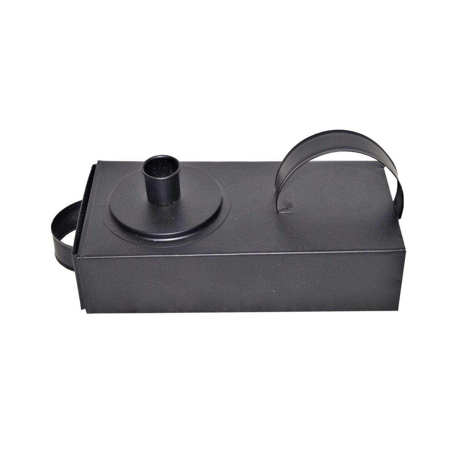 Lolaa Kerzenhalter Tischdeko Schwarz Höhe: 24 cm - Bild 1