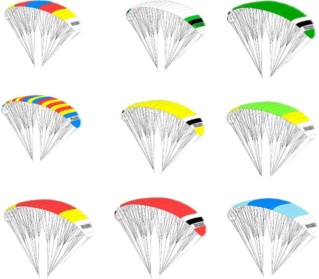 YUENHOANG RC Elektrische Fernbedienung Paraglider, Zubehör, Bunt / Mehrfarbig - Bild 1