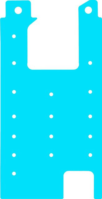 Honor Akku-Kleber 600 Smart Service Pack in Blau - Bild 1