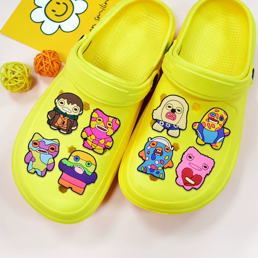 Potdemiel Charms, Cartoon Zahnmonster, Schuhanhänger für Clogs - Bild 4