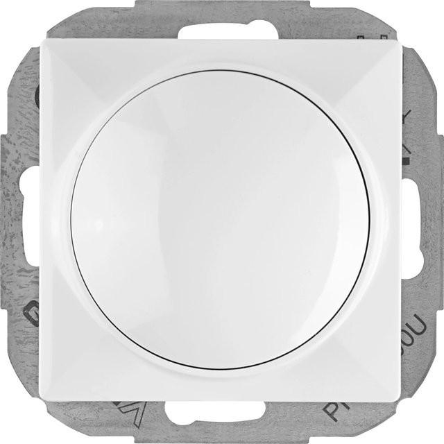 OBI Dimmer Weiß für Wandmontage aus Kunststoff - Bild 1
