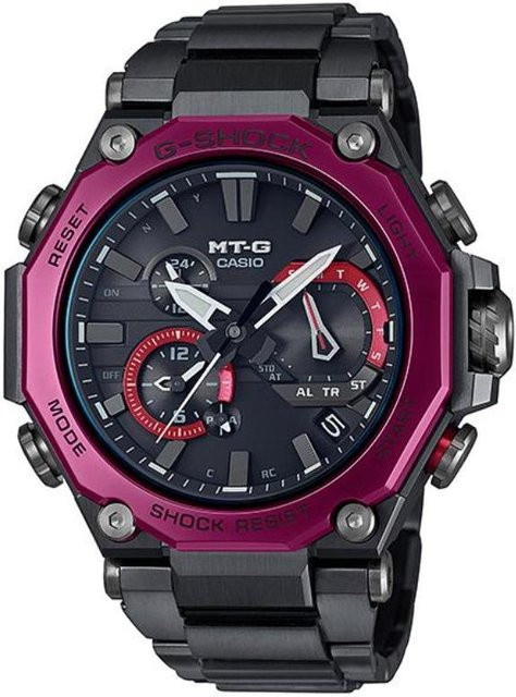 Casio Armbanduhr, Quarz, Edelstahl, Schwarz, Herren, 20 ATM - Bild 1