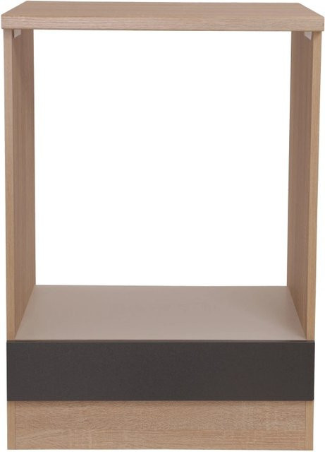 Respekta Herdumbauschrank Merle in Grau, B/H/T: 60 x 85 x 55,5 cm - Bild 1