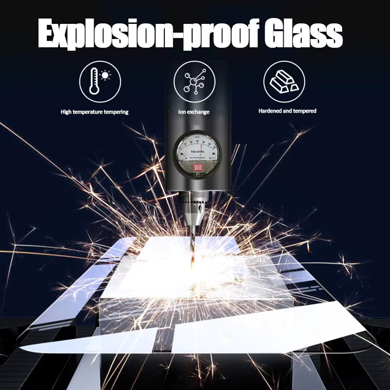 3er-Set gehärtete Displayschutzfolie aus Glas für Xiaomi Poco X6 X5 X4 Pro X3 GT 5G M3 M4 M5 M5S M6 Pro transparent - Bild 5