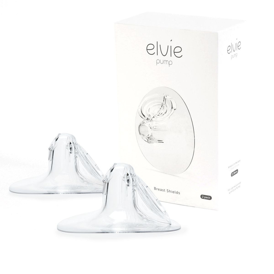 Elvie Brustschalen 2er Pack für Elvie Pump, Durchmesser: 28 mm, Transparent - Bild 1