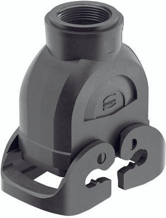 HARTING Kupplungsgehäuse 19 43 010 0737 in Schwarz aus Kunststoff - Bild 1