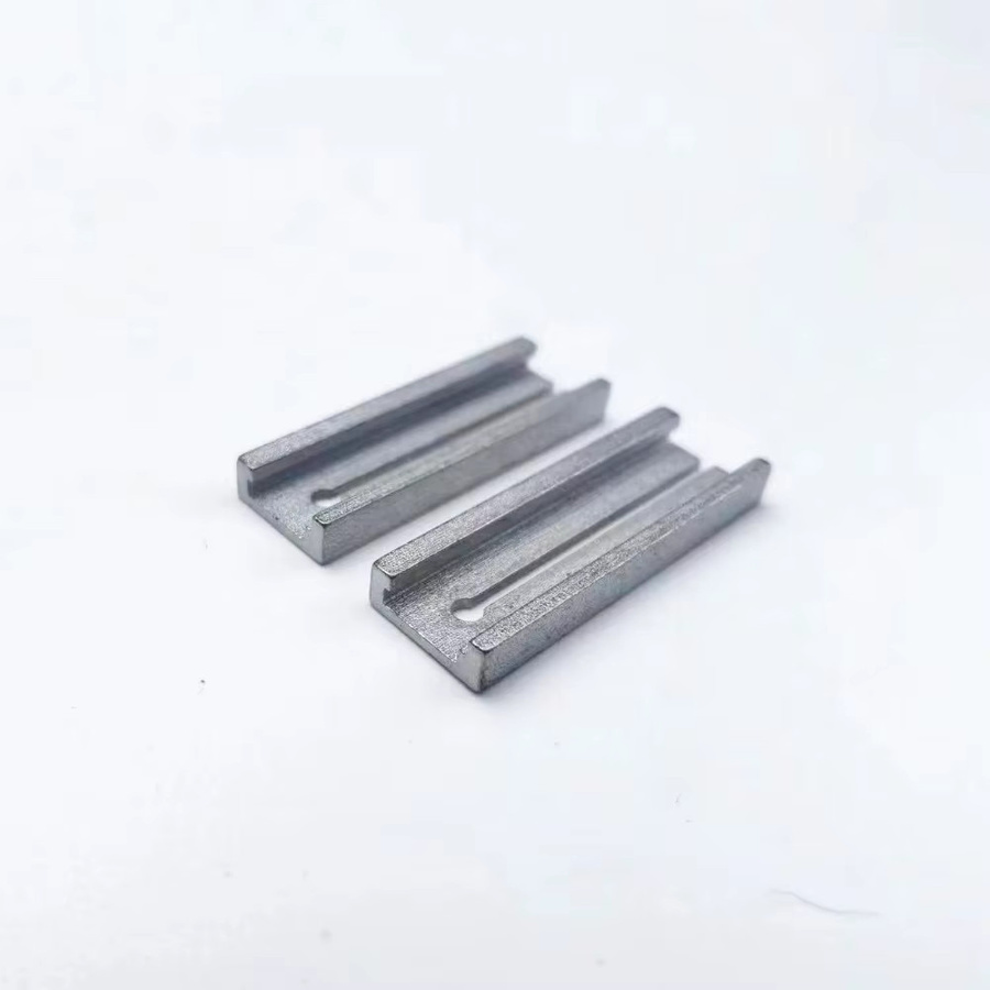 OLOEY HU66 Duplizieren Leuchte Clamp für VW Volkswagen Schlüssel Blank Schneidemaschine Zubehör, Silber, 2er-Set - Bild 2