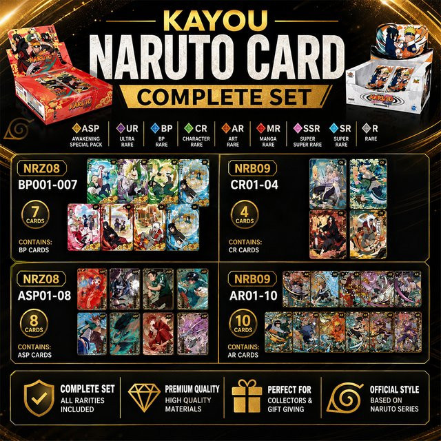 Kayou Naruto Sammelkarten, Set / Bundle, Bunt / Mehrfarbig - Bild 1