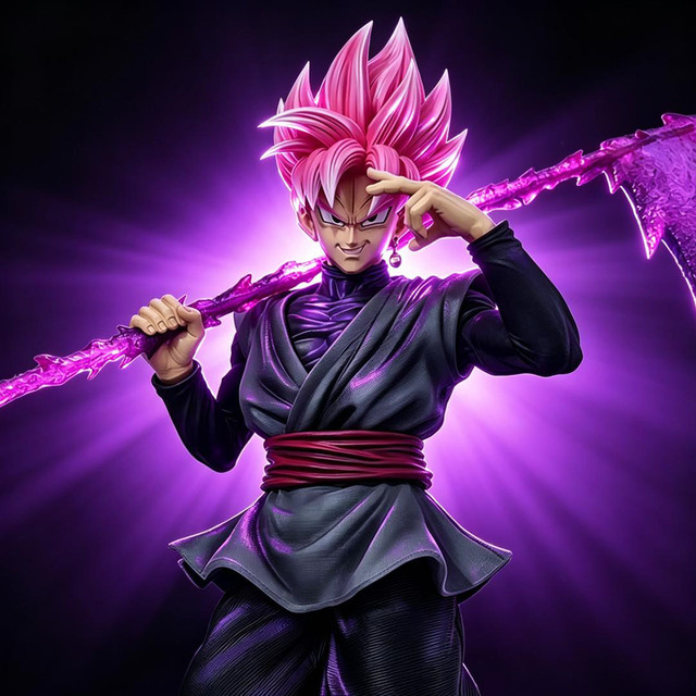 Bandai Dragon Ball Goku Black Zamasu, Anime Figur, PVC-Statue - Bild 1