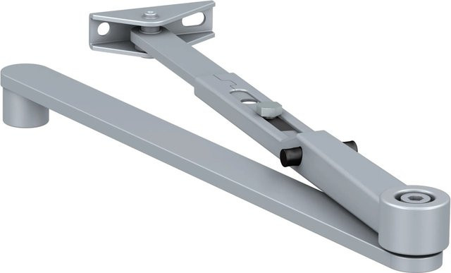 Geze Rastfeststellarm in Silber für Geze TS 2000V und TS 4000, Artikelnummer 1400-0012 - Bild 1