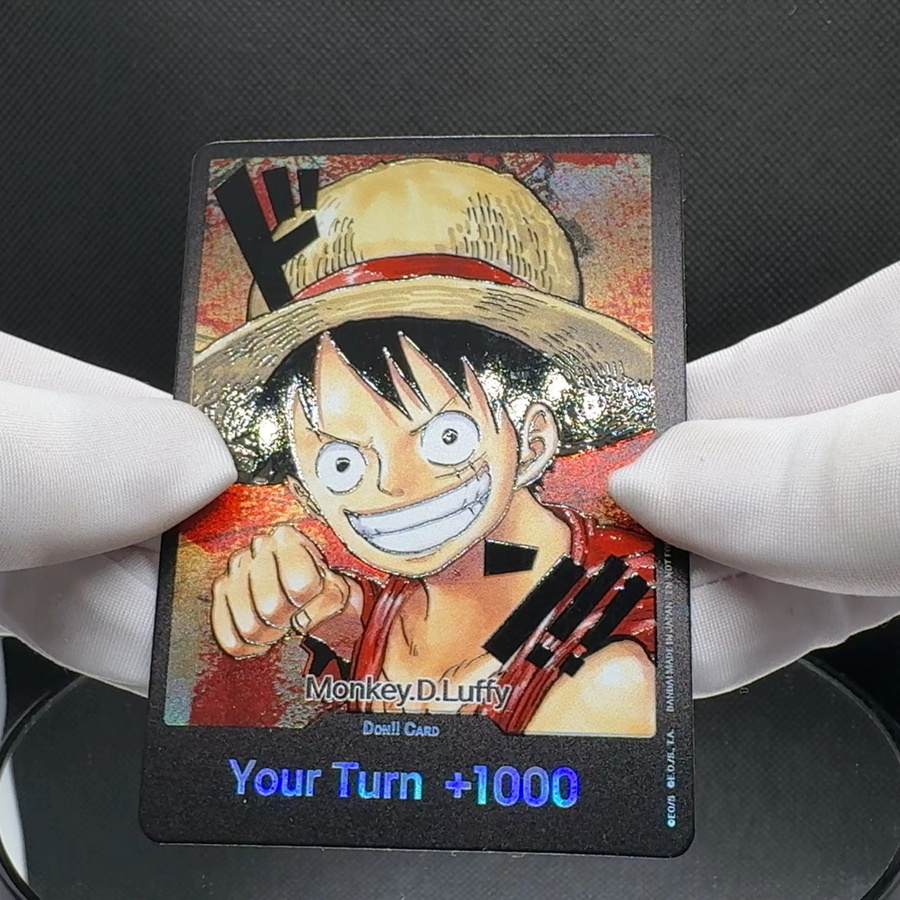 Bandai One Piece DON-Karte, Englische Texturierte Folienkarte, Piraten - Bild 2