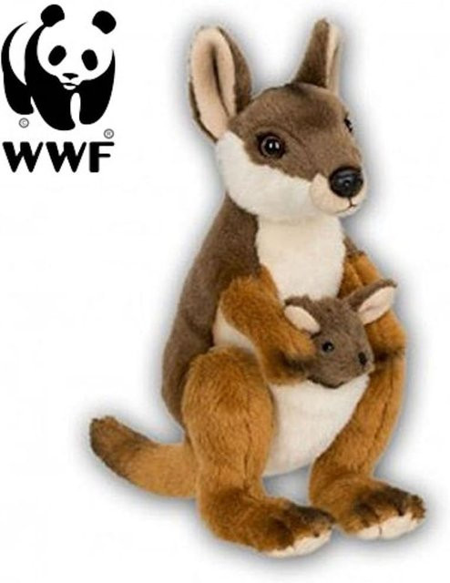WWF Känguru mit Baby, Plüschtier, Stofftier - Bild 1