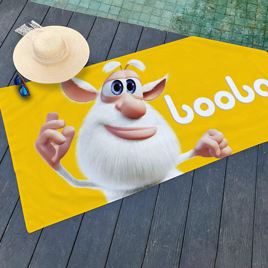 Hasbro B-Booba Handtuch mit Cartoon-Grafik in Gelb, B/B/H: 40 x 70 x 40 cm - Bild 3