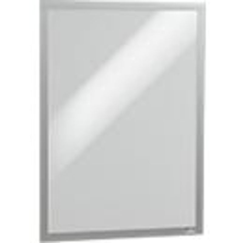 Durable DURAFRAME Poster Info-Rahmen A2, selbstklebend, silber, B: 46,5 cm, H: 63,9 cm, T: 2,8 cm - Bild 2