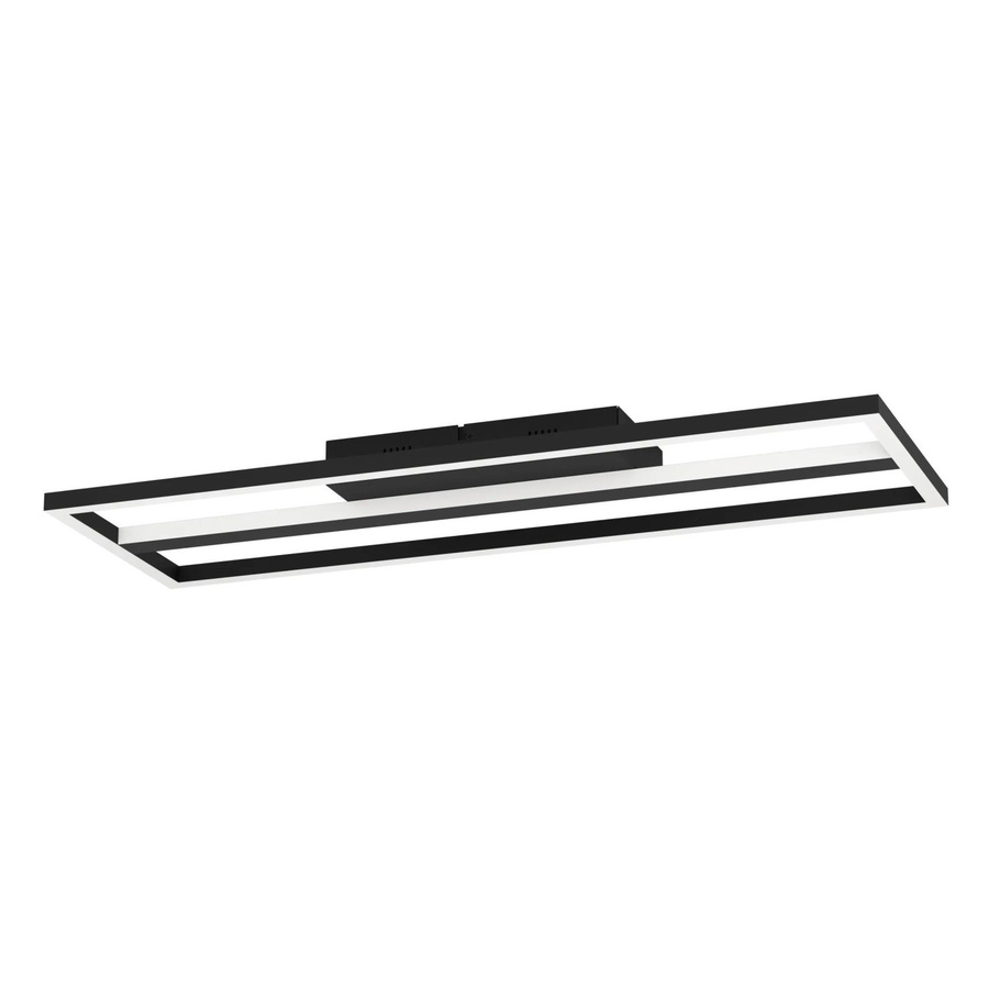 Eglo LED-Deckenleuchte Calagrano-Z in Schwarz und Weiß mit RGBW-Funktion, dimmbar und mit Fernbedienung, B/T/H: 64 x 5 x 22 cm - Bild 2
