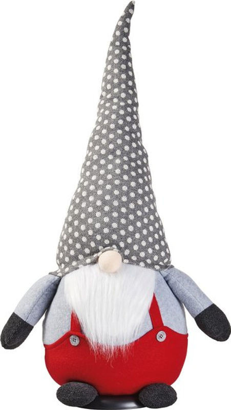 LIVARNO HOME Deko-Wichtelfigur XXL in Grau und Mehrfarbig für Weihnachten - Bild 1
