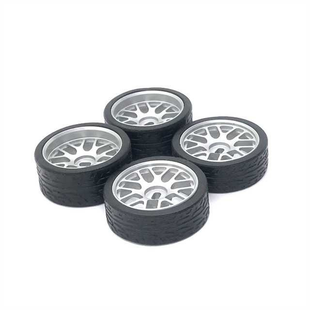 RUICHEN TECHNOLOGY RC Autoteile Metall Upgrade Rennreifen, 26,5 mm, 1:28 - Bild 1