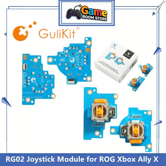 GuliKit RG02 TMR Elektromagnetisches Joystick-Modul für ROG Ally und Ally X Gaming-Controller-Zubehör - Bild 1