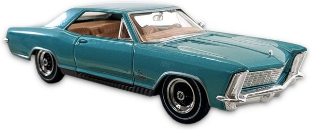 Maisto Buick Riviera, Modellauto, Blau, Maßstab 1:26 - Bild 1