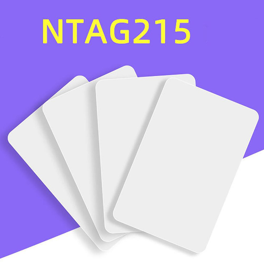 10 Stück Topfactory NTAG215 NFC-Tags Karten in Weiß, wasserdichte PVC-Karten mit ISO/IEC 14443A Chip - Bild 3