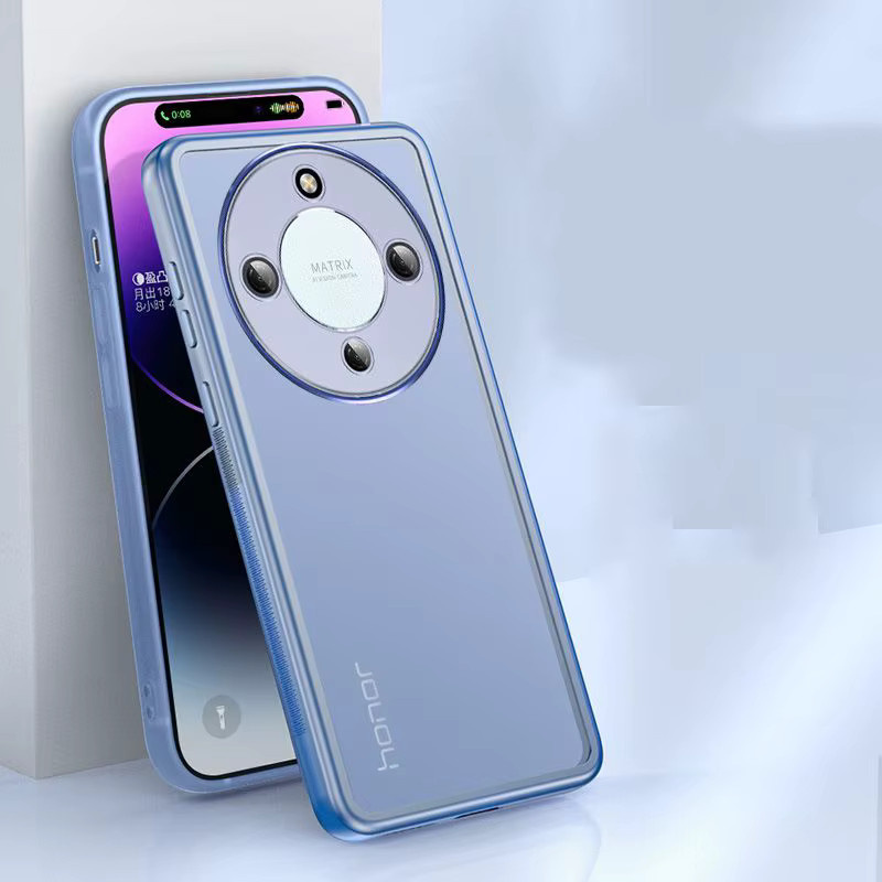 Stoßfeste Silikon Schutzhülle für Honor X9B, Honor X9a, Honor Magic 6 Lite und Honor Magic 5 Lite in Transparent - Bild 2
