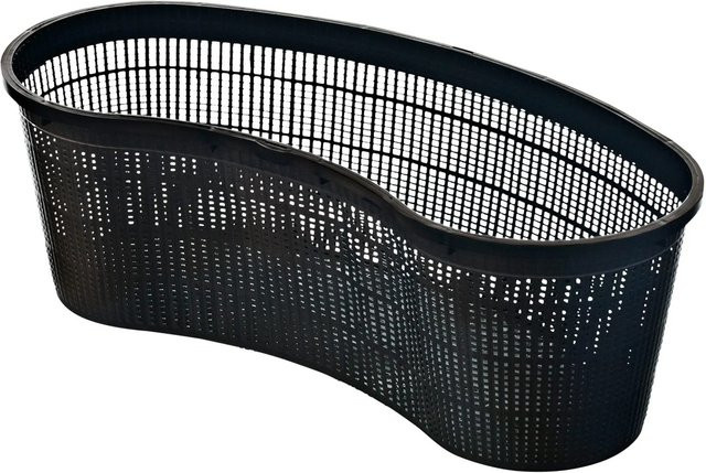 Heissner Pflanzkorb bogenförmig für den Teich aus Kunststoff, Breite: 45 cm, Tiefe: 18 cm - Bild 1