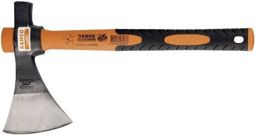 Bahco Beil HFGPS-0,7-400FG in Orange mit Glasfaserstiel und Kunststoffgriff, 1010g - Bild 1