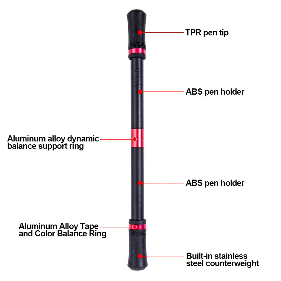 soulbao Rotierender Gaming Stift, Anti-Skid Spinning Pen, Spielzeug - Bild 4
