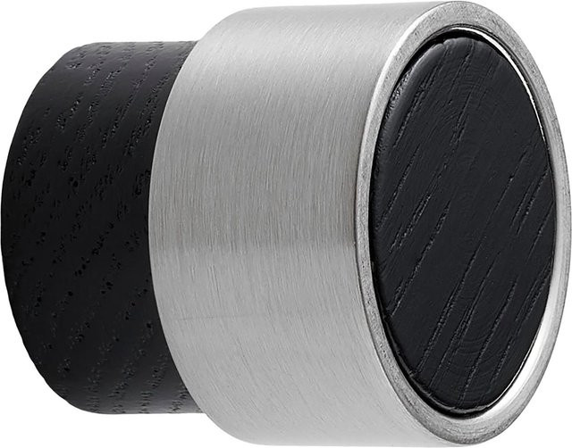 Furnipart Möbelknopf Radio in Schwarz, Zinkdruckguss, Durchmesser: 22 mm, Tiefe: 25 mm - Bild 1